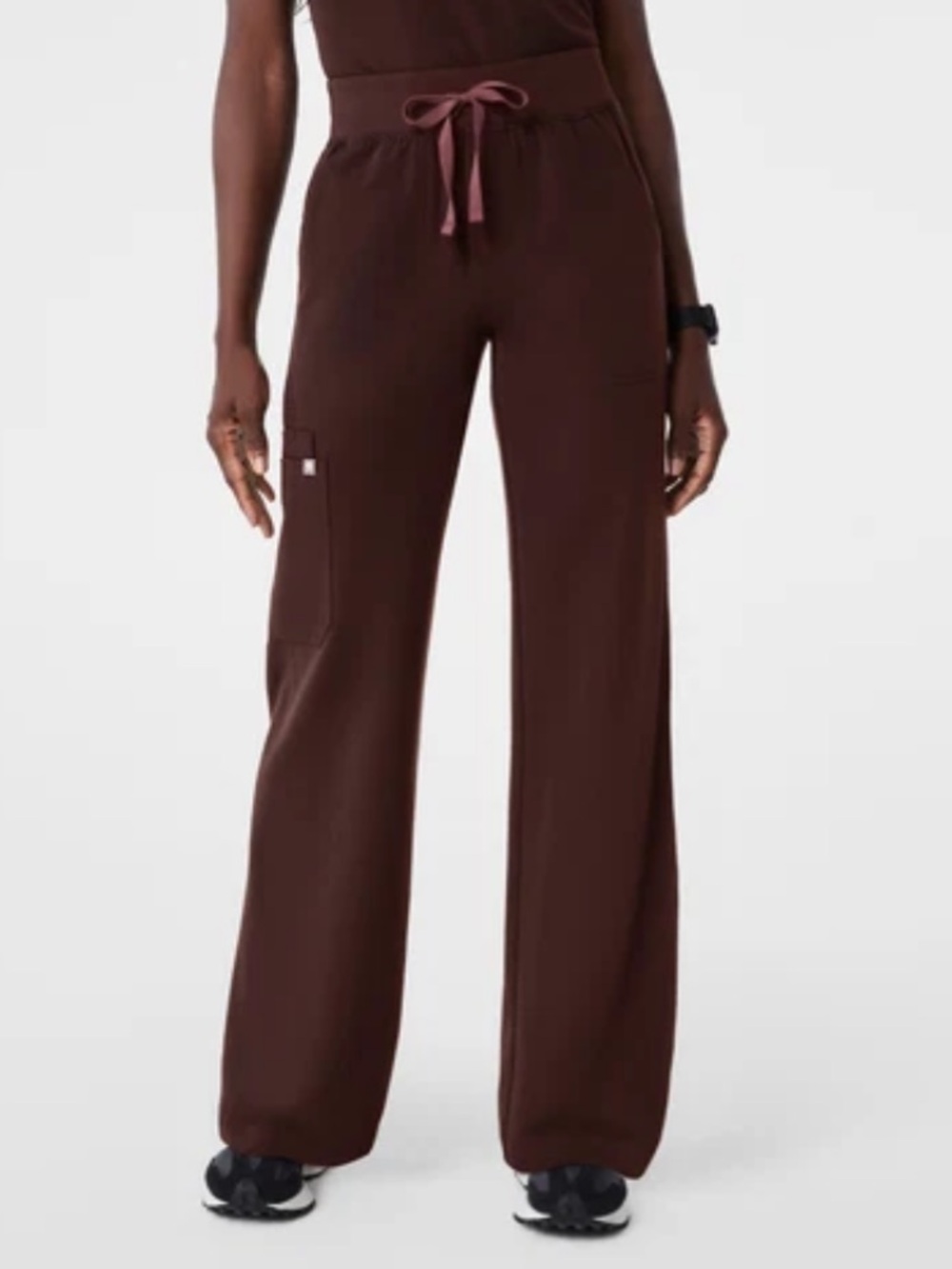 Espresso Isabel High-Rise Wide-Leg - Scrub Pant